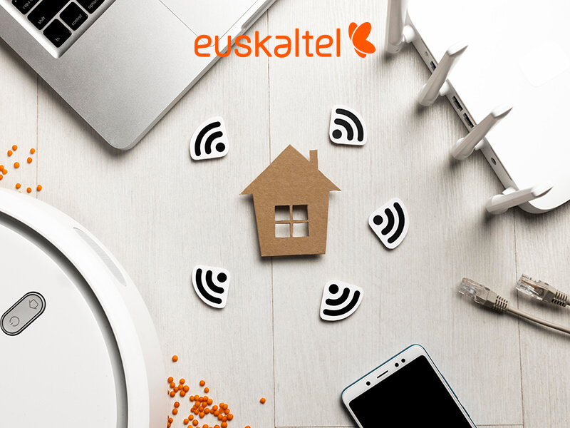 Euskaltel presenta WiFi Mesh, su nuevo y potente multiplicador de seal para el hogar