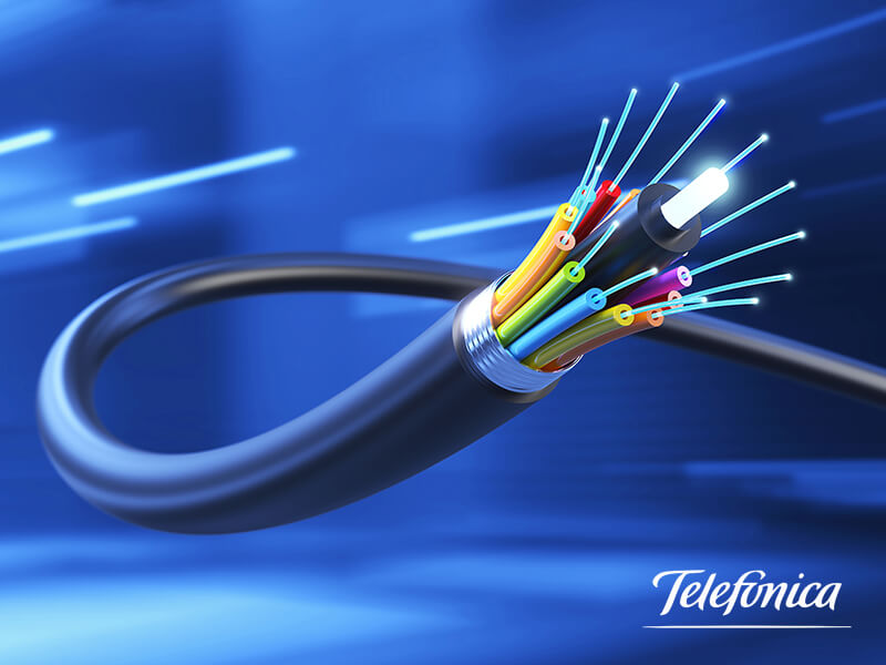 Telefnica lanzar su fibra de 10 Gbps en el primer semestre de 2022