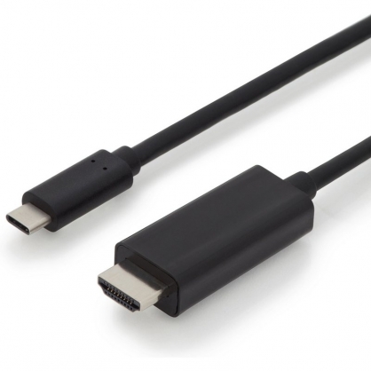 Digitus Cable USB-C a HDMI 4K Macho/Macho 2m Negro