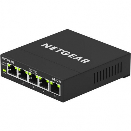 Netgear GS305E Smart Managed Plus Switch 5 Gigabit Ethernet Ports