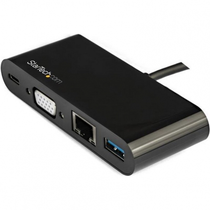 StarTech Docking Station USB Type C VGA GbE with USB 3.0 Port