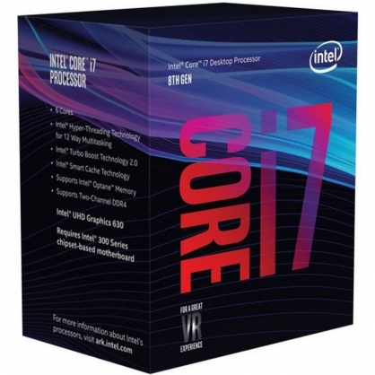 Intel Core i7-8700K 3.7Ghz BOX