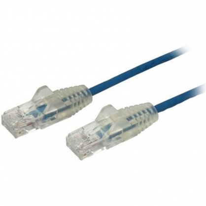 Startech N6PAT150CMBLS Cable de Red Cat6 Delgado RJ45 sin Enganches 1.5m Azul