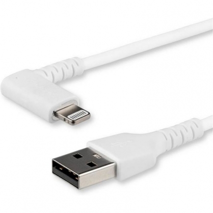 Startech Cable Lightning a USB en ngulo Acodado 1m Blanco