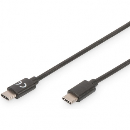 Digitus Cable USB Tipo-C Macho/Macho 3m Negro