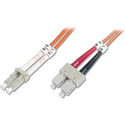 Digitus Cable de Conexin de Fibra ptica Multimode OM1 LC/SC 1m