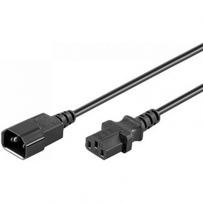 Goobay Cable de Alimentacin CPU C13/C14 3m Negro