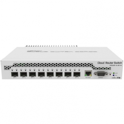 Mikrotik CRS309-1G-8S+IN Switch Gestionado 8 Puertos SFP+ 10Gbps + 1 Puerto Ethernet Gigabit