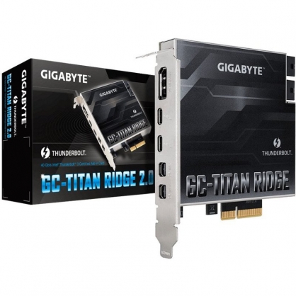 Gigabyte GC-Titan Ridge v2 Tarjeta de Expansin PCIe 3.0 Thunderbolt 3/DisplayPort/Mini DisplayPort