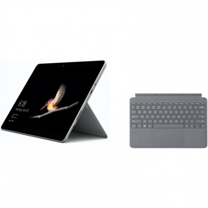 Microsoft Surface Go 2 Intel Pentium Gold 4425Y / 8GB / 128GB / 10.5 & quot; + Surface Go Alcantara Type Cover Platinum
